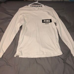 Pink long sleeve tee shirt